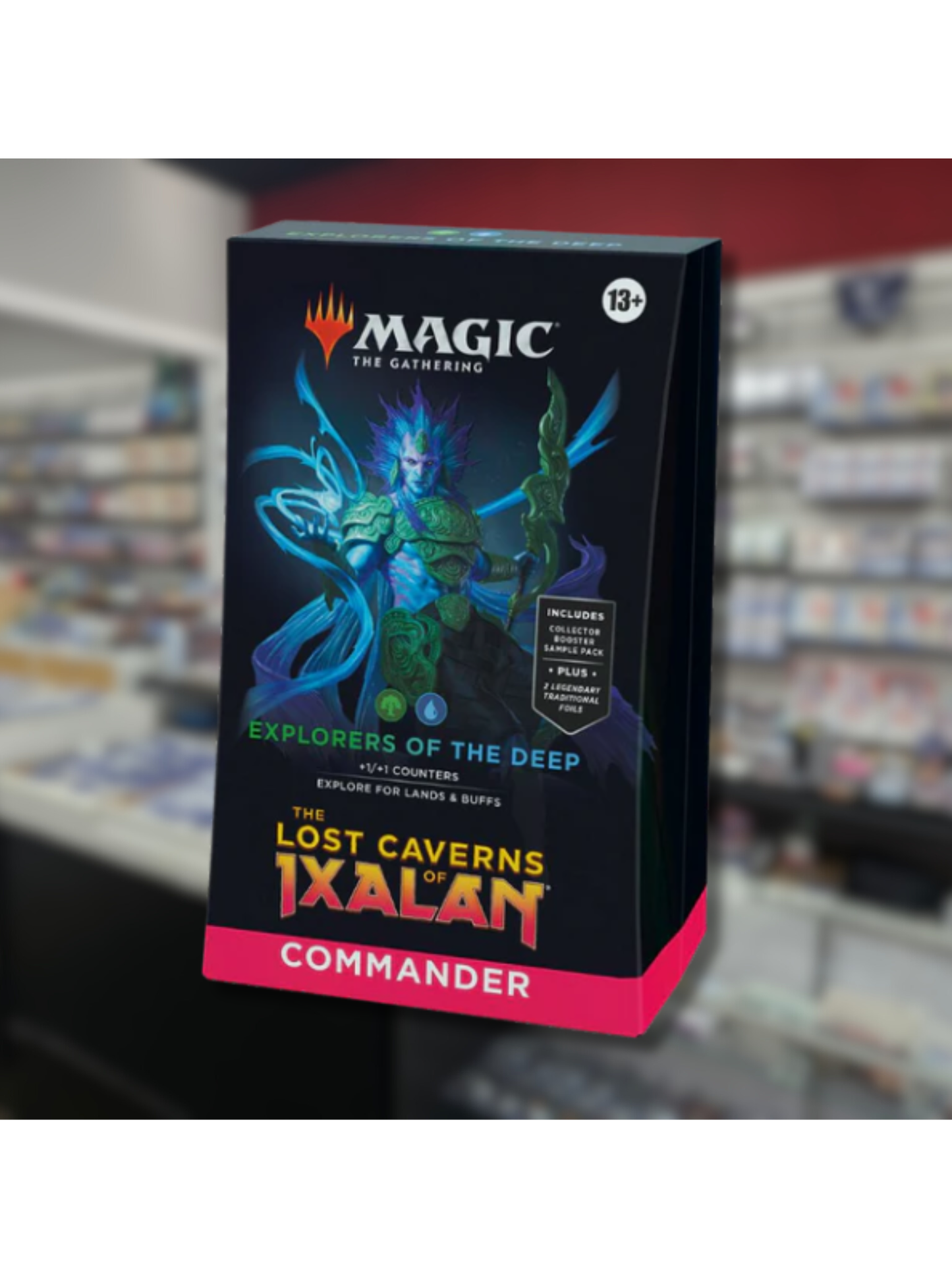 Magic: The Gathering The Lost Caverns of Ixalan Commander Deck Explorers of The Deep
