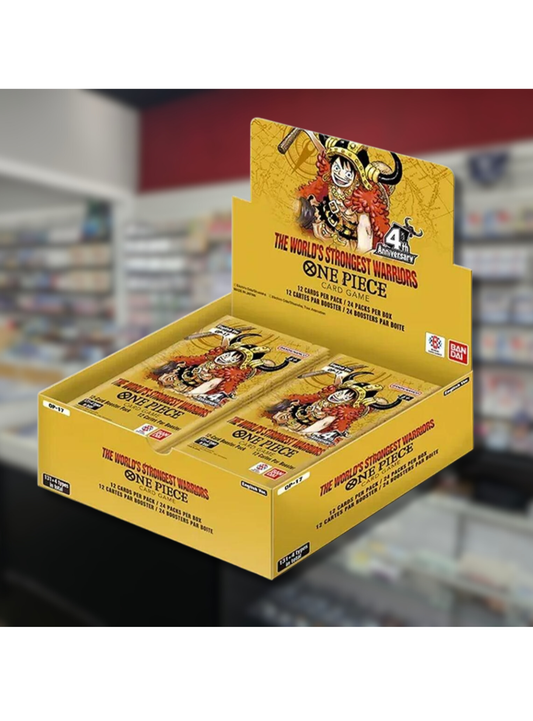 One Piece Card Game OP-17 The World's Strongest Warriors Booster Box