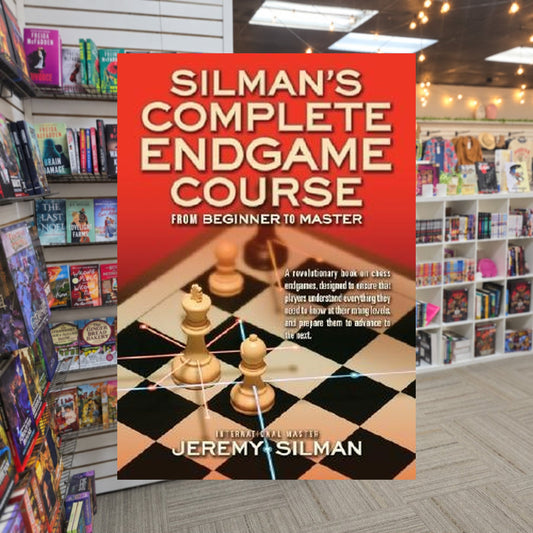 Silman's Complete Endgame Course: From Beginner to Master — actual cover on The Perk bookstore background