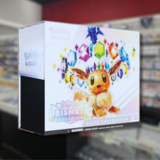 Scarlett & Violet Prismatic Evolutions Elite Trainer Box