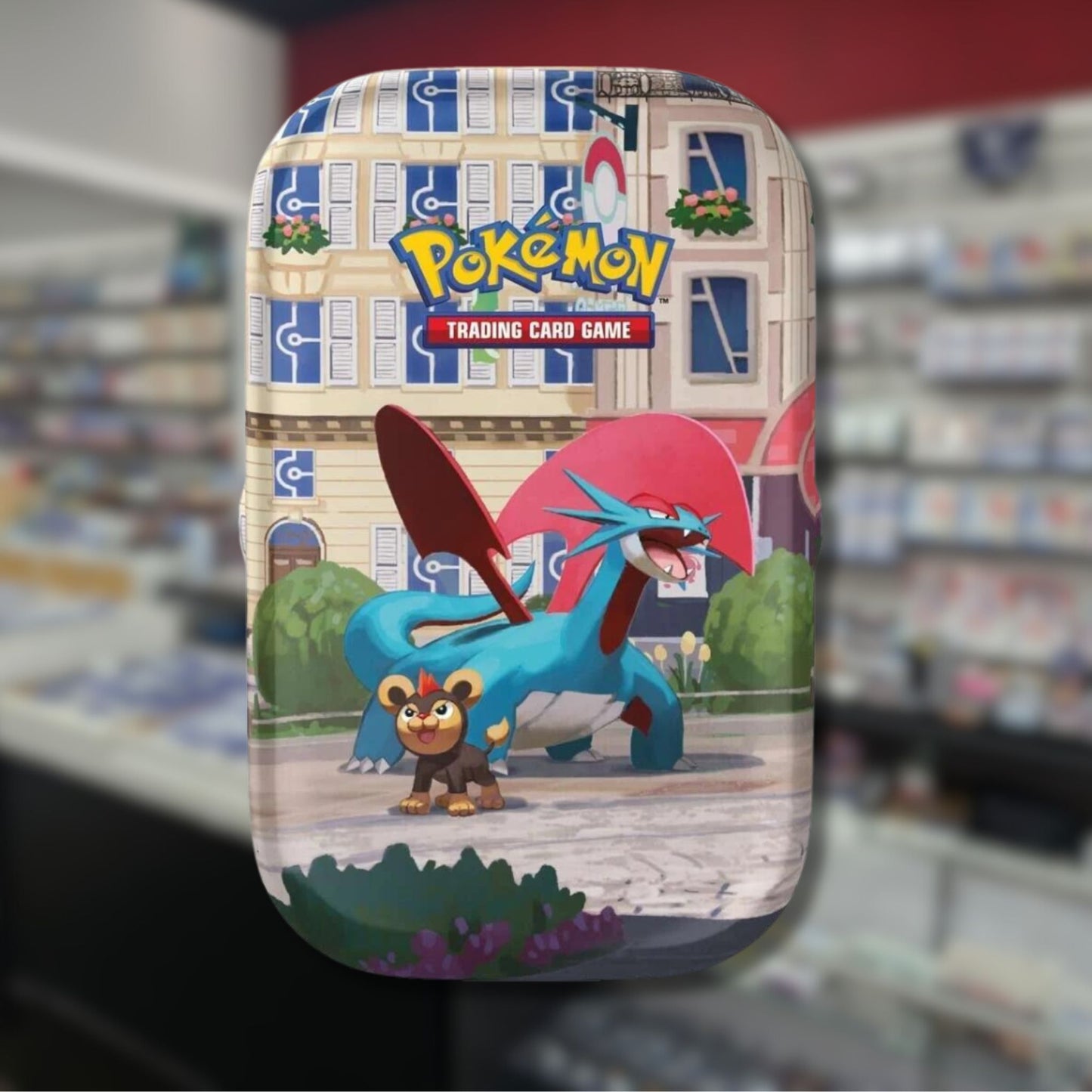 Pokémon Salamence & Litleo Mini Tin | Pokémon TCG Collectible Tin