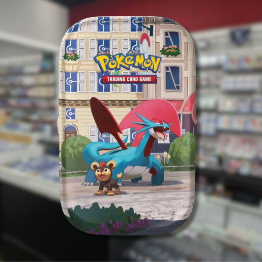Pokémon Salamence & Litleo Mini Tin | Pokémon TCG Collectible Tin