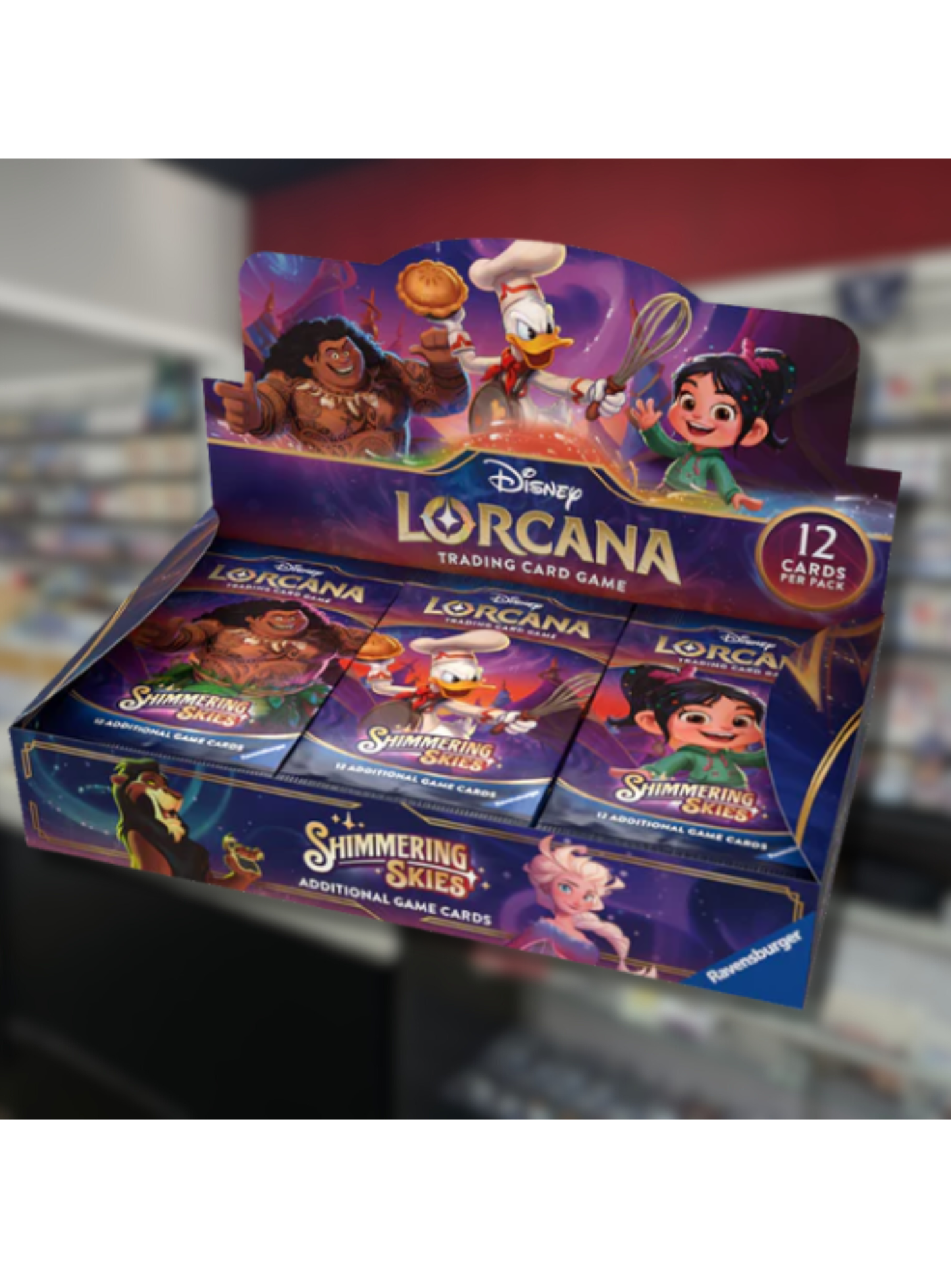 Disney Lorcana Shimmering Skies Booster Box | Sealed TCG Box