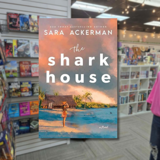 The Shark House by Sara Ackerman paperback book cover