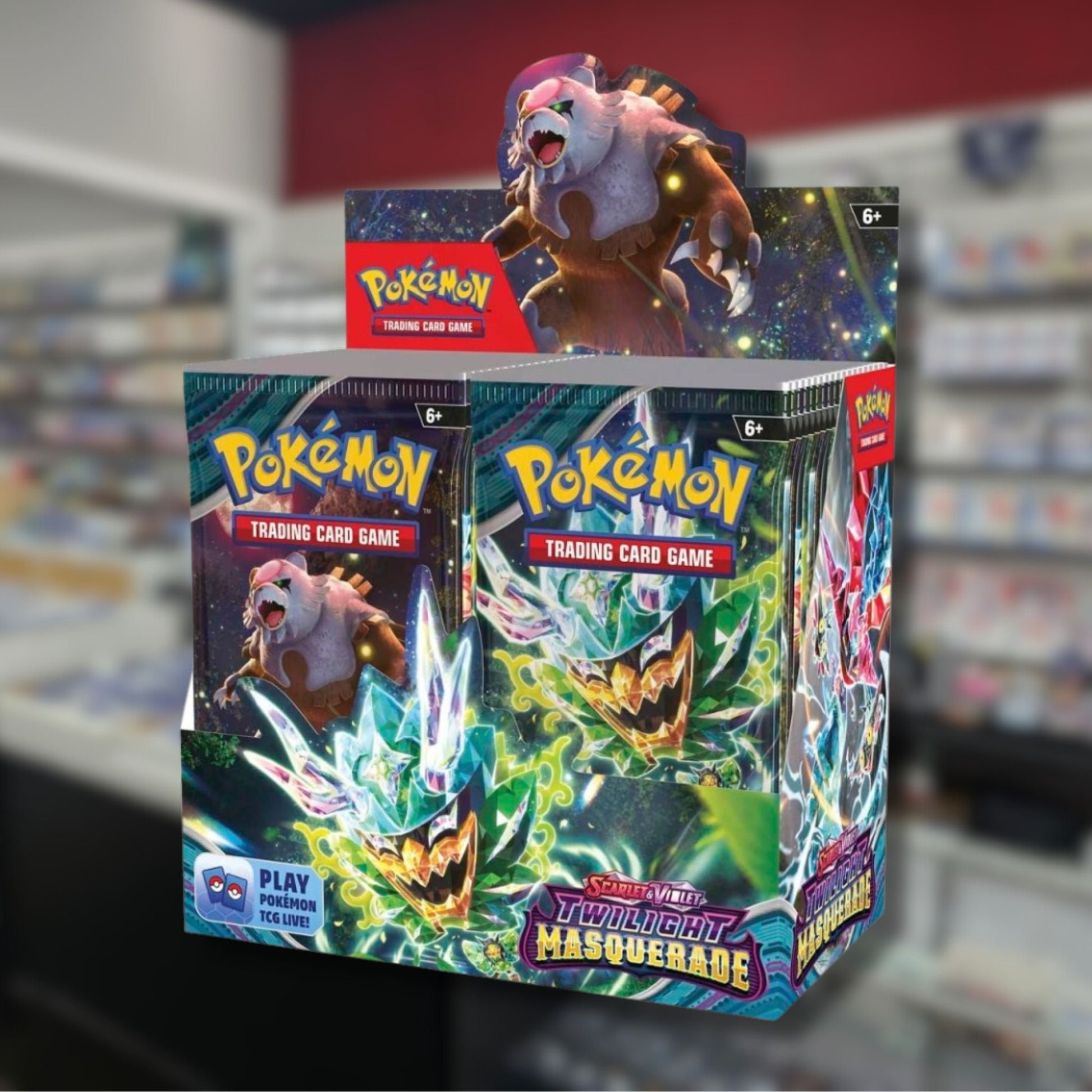 pokemon cards twilight masquerade Pokemon Twilight Masquerade Booster Box – The Perk
