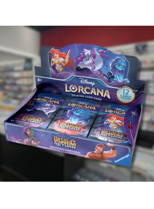 Disney Lorcana Ursula’s Return Booster Box | Sealed TCG Box