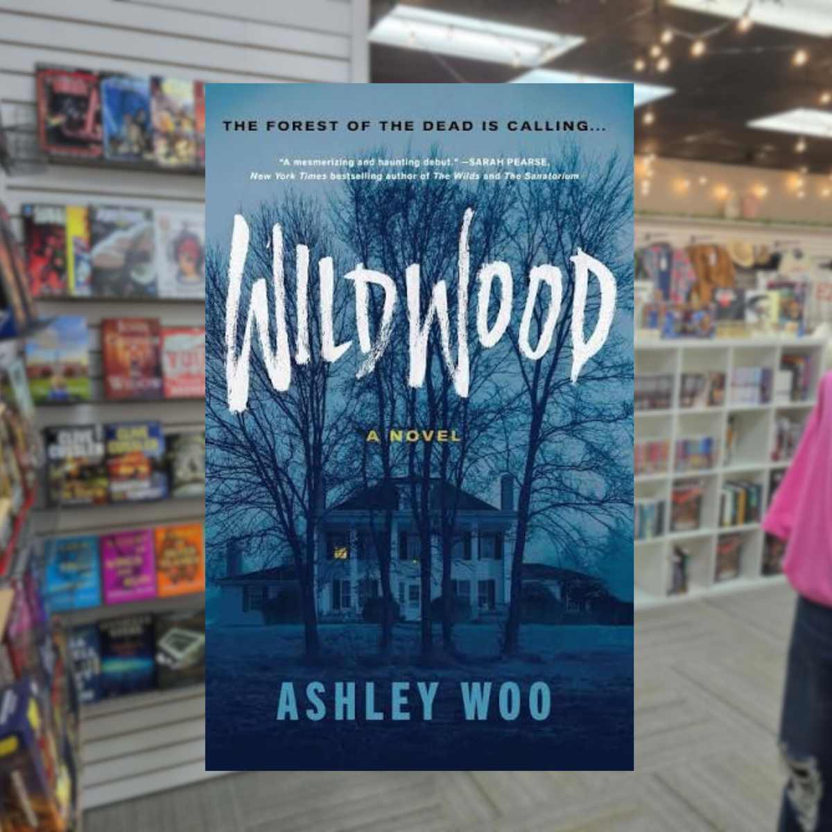 Wildwood by Ashley Woo paperback gothic mystery thriller book cover